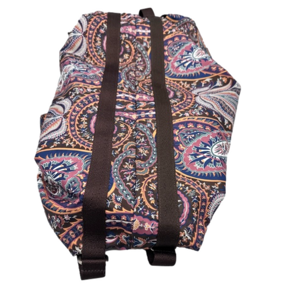 LesportSac Large Brown Paisley Duffle Bag - Picture 4 of 7